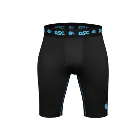 047 | DSC Half Thigh Shorts, Compression Half Thigh Black Shorts