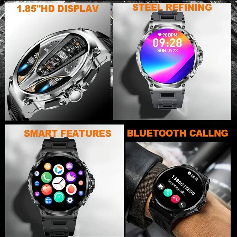 2024 New Men Outdoor Smartwatch.