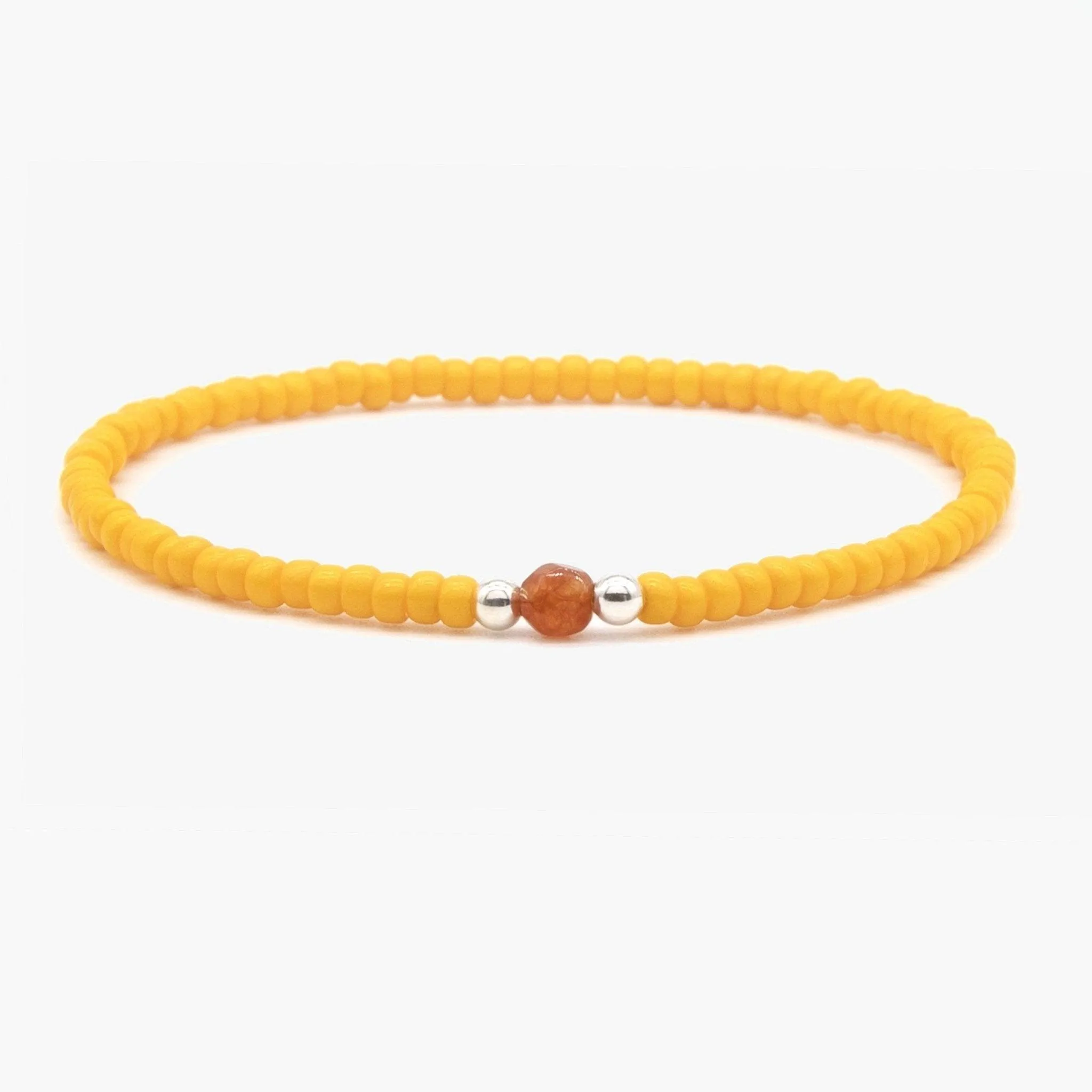 2mm Beads Dandy Bracelet (Orange)