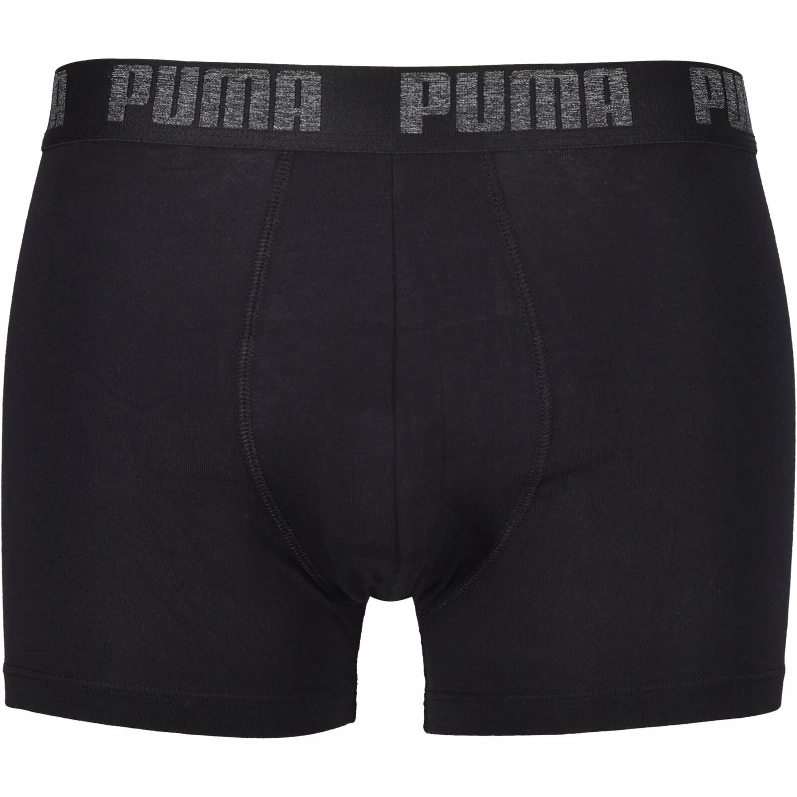 521015001230 , Puma, Men's 2Pk Boxers - Black/Black