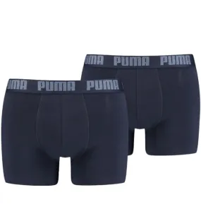 521015001321, Puma, Men's 2Pk Boxers - Navy