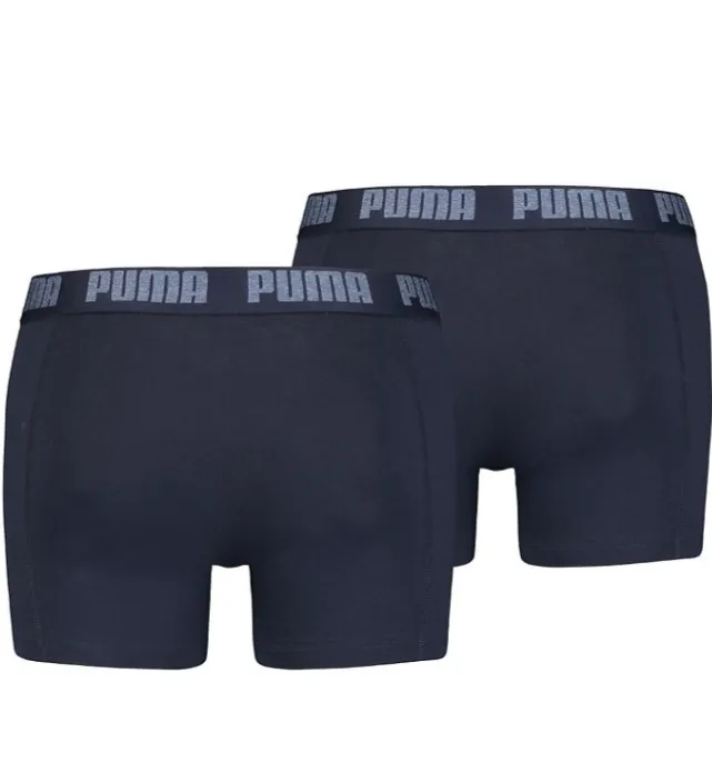 521015001321, Puma, Men's 2Pk Boxers - Navy