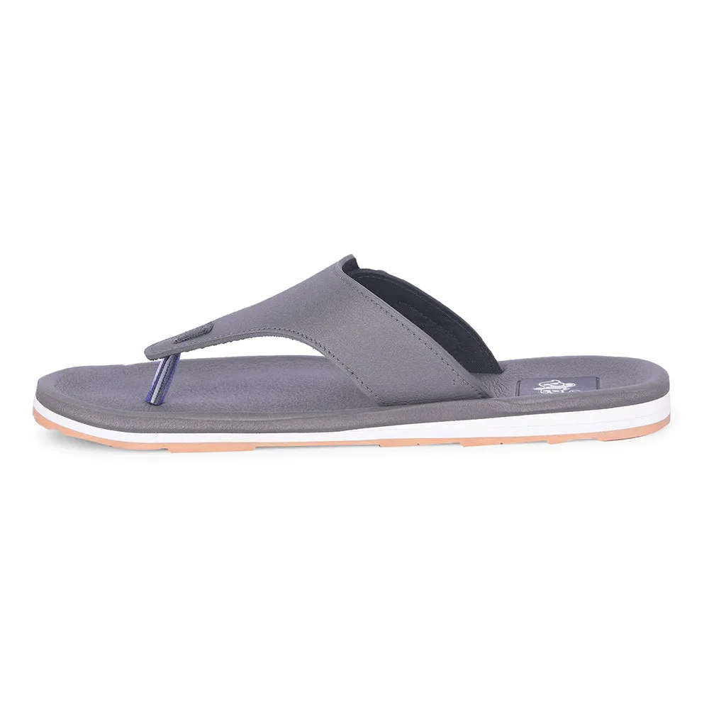 A-HA Casual Grey Flip Flop For Men ANCO-01 By Liberty