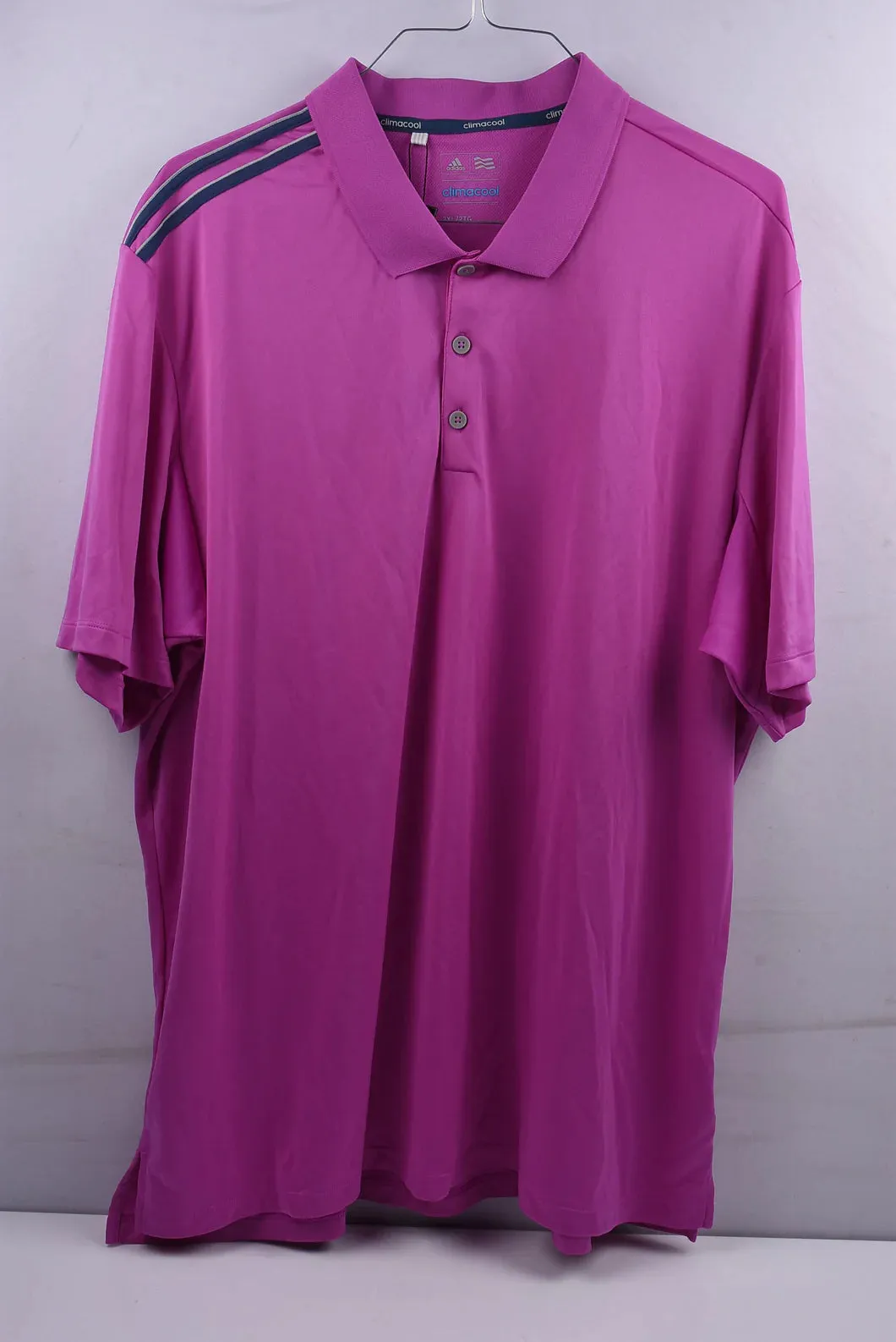 Adidas Climacool Basic Polo / Purple / Large