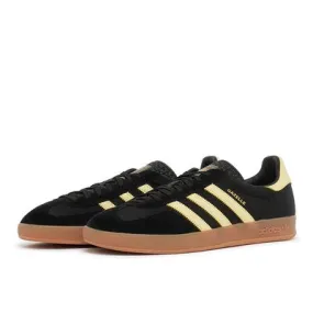 ADIDAS GAZELLE INDOOR BLACK YELLOW GUM