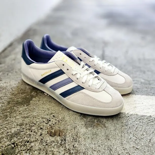 ADIDAS GAZELLE INDOOR WHITE PRELOV BLUE