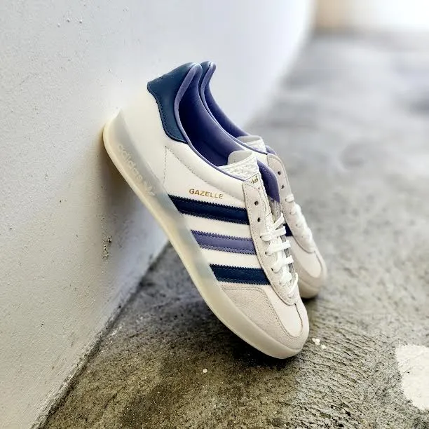 ADIDAS GAZELLE INDOOR WHITE PRELOV BLUE