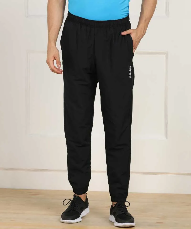 ADIDAS  Solid Men Black Track Pants-DQ3057