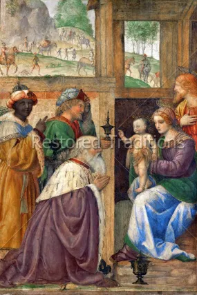 Adoration of the Three Magi – Luini