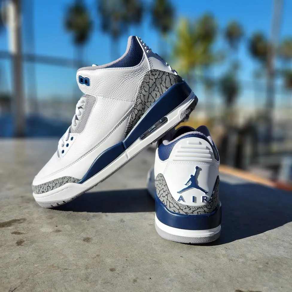 AIR JORDAN 3 RETRO 'MIDNIGHT NAVY'