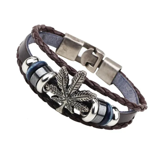 Anchor Vintage Multi Layered bracelet for Men