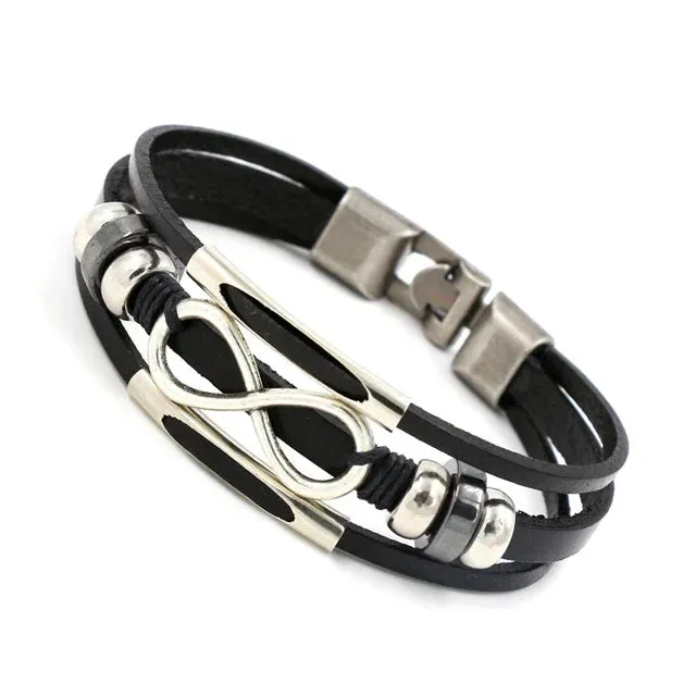 Anchor Vintage Multi Layered bracelet for Men