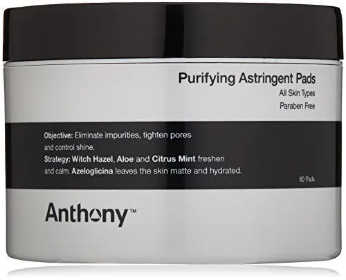 ANTHONY LOGISTICS FOR MEN PURIFYING ASTRINGENT PADS