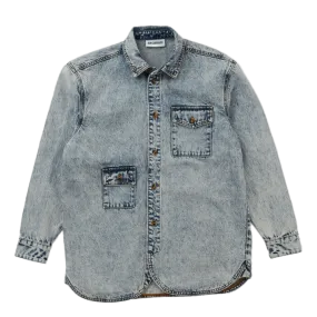 Army Shirt Bleached Denim