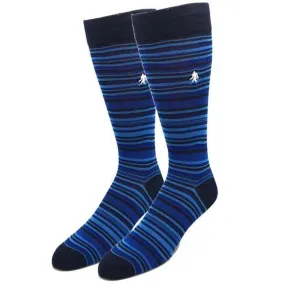 Bamboo Mini Stripe Socks Men's Dress Sock