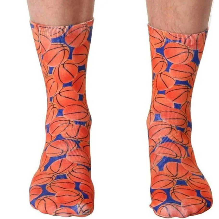 Basketball Socks Unisex Crew Sock