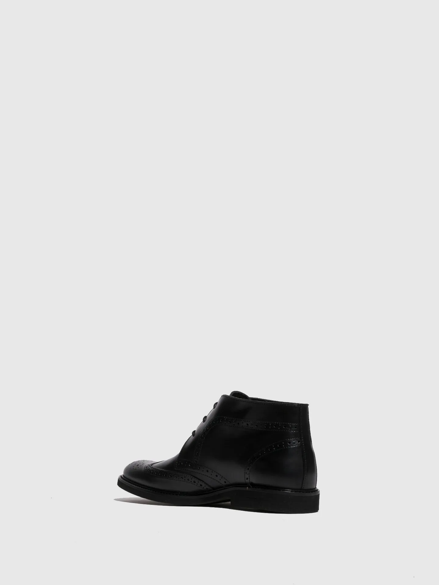 Black Elasticated Ankle Boots