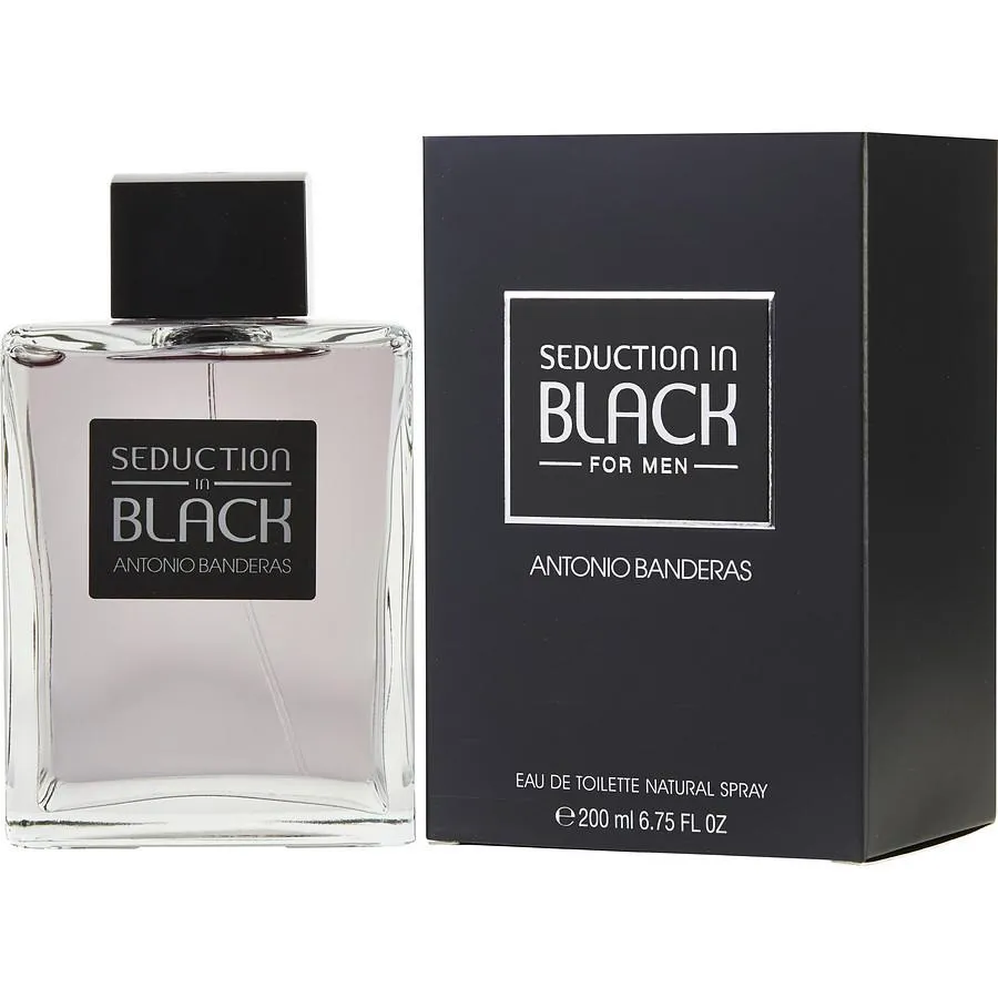 Black Seduction 6.8 oz EDT for men