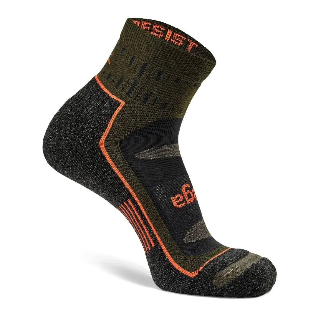 Blister Resist Quarter Run Socks