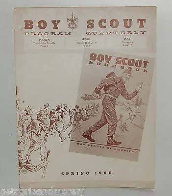 Boy Scouts of America Book 1943 Magazines Programs 1960-1961