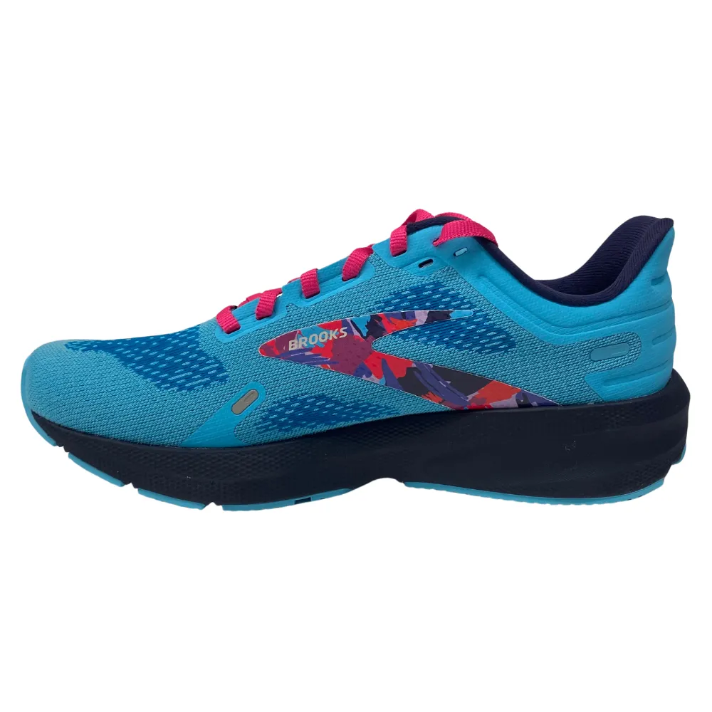 Brooks Launch 9 Blue/Eclipse/Pink Running Shoe (Women's)