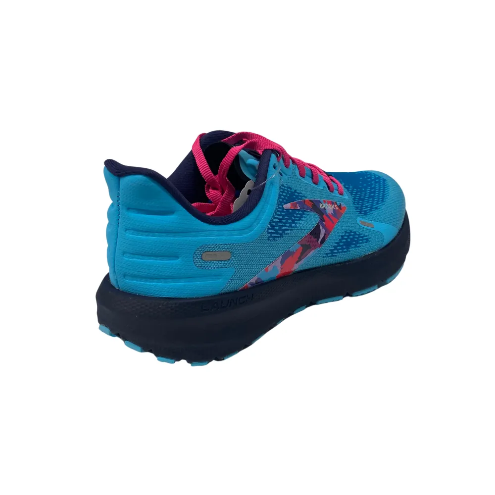 Brooks Launch 9 Blue/Eclipse/Pink Running Shoe (Women's)