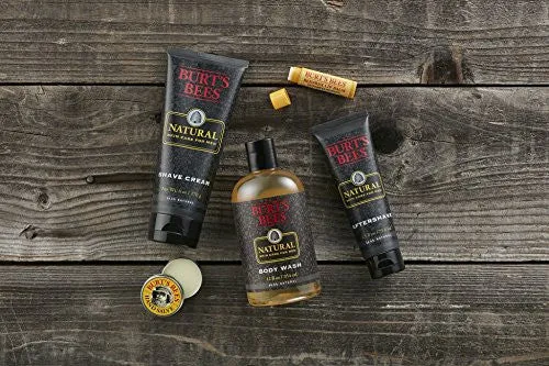 BURT'S BEES MEN'S GIFT SET, 5 PRODUCTS IN GIFTABLE TIN