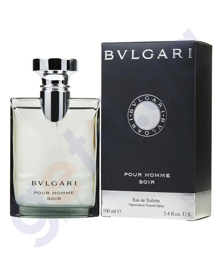 BVLGARI SOIR EDT 100ML FOR MEN