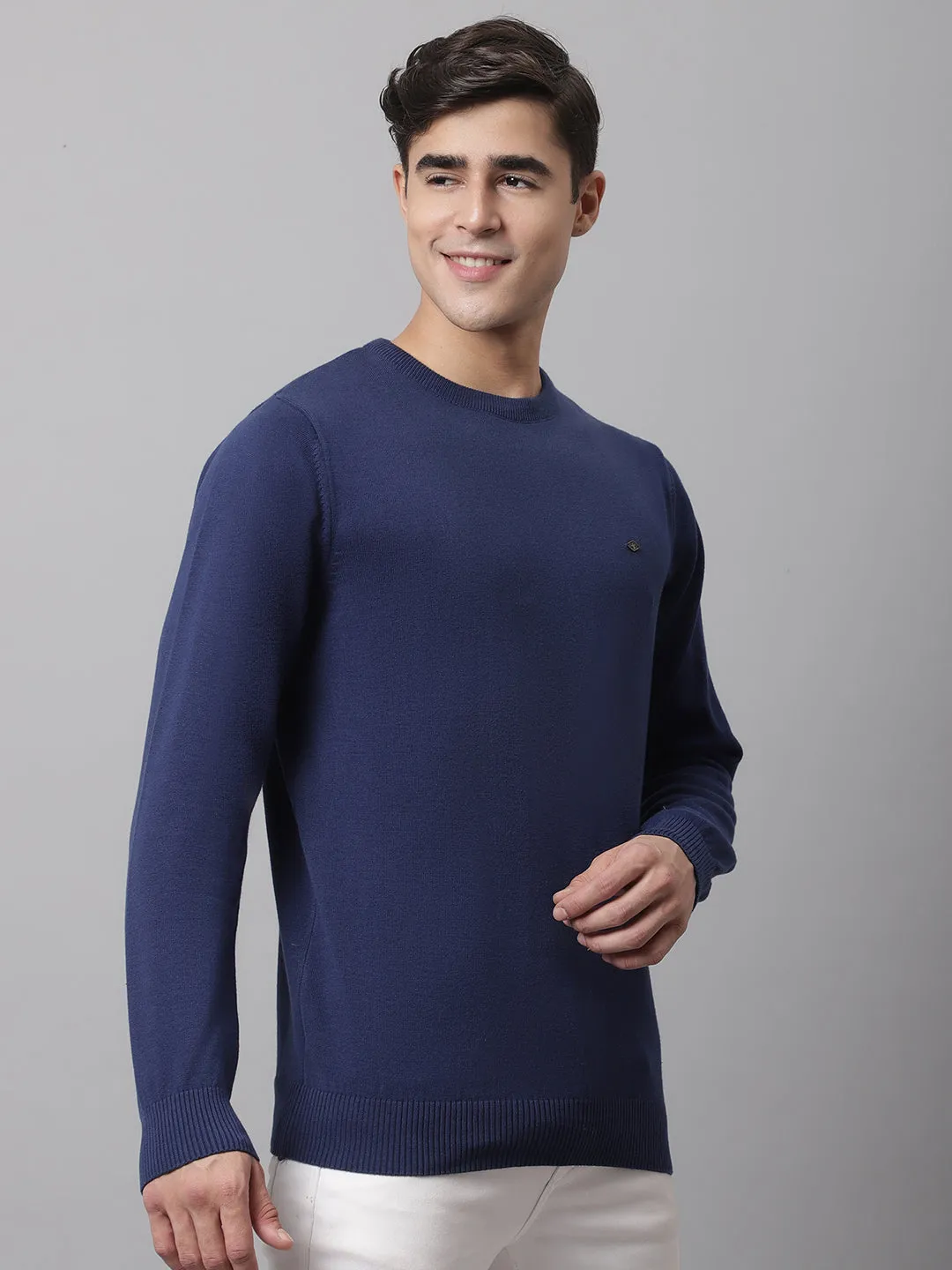 Cantabil  Inkblue Men Sweater