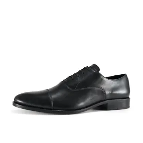 Cap Toe Oxford Black