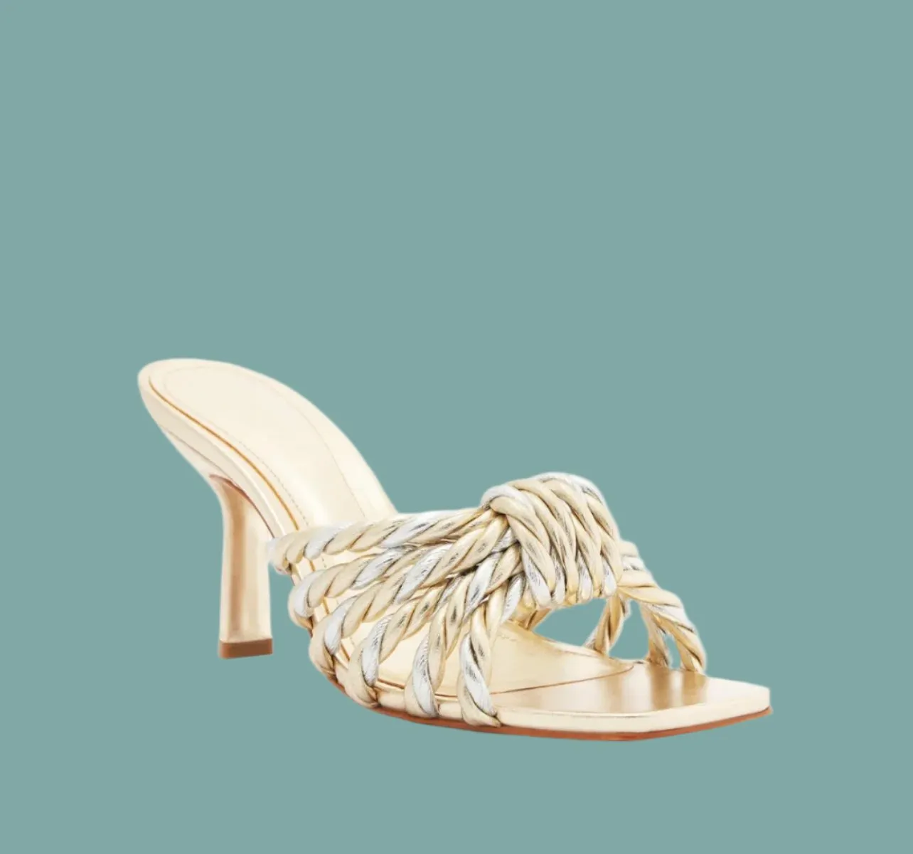 Capri Metallic Sandal