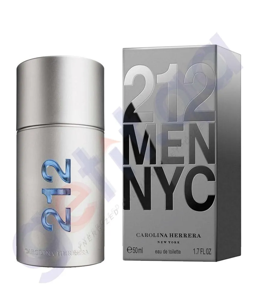 CAROLINA HERRERA  212 MEN EDT 50ML FOR MEN