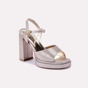 Casey Gold High Heel Sandals 0421202