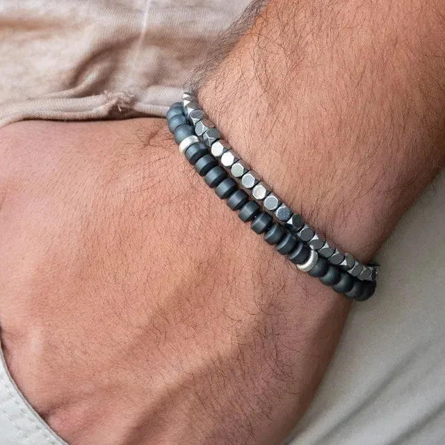 Classic Strand Stone Bracelet For Men