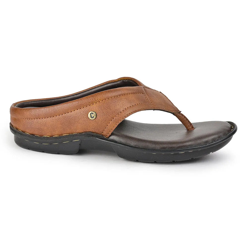 Coolers By Liberty AVN-08 Casual Tan Slippers For Men