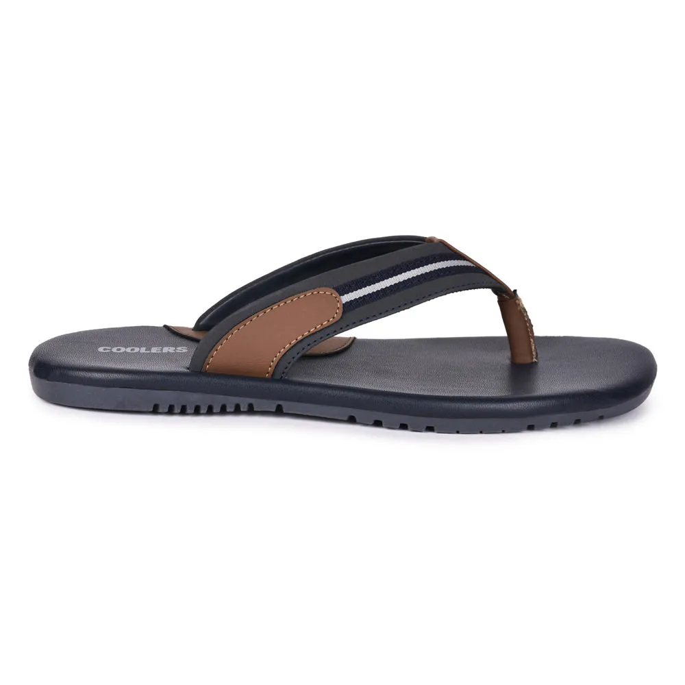 Coolers Casual Navy Blue Flip Flop For Men BRYSON-1E By Liberty