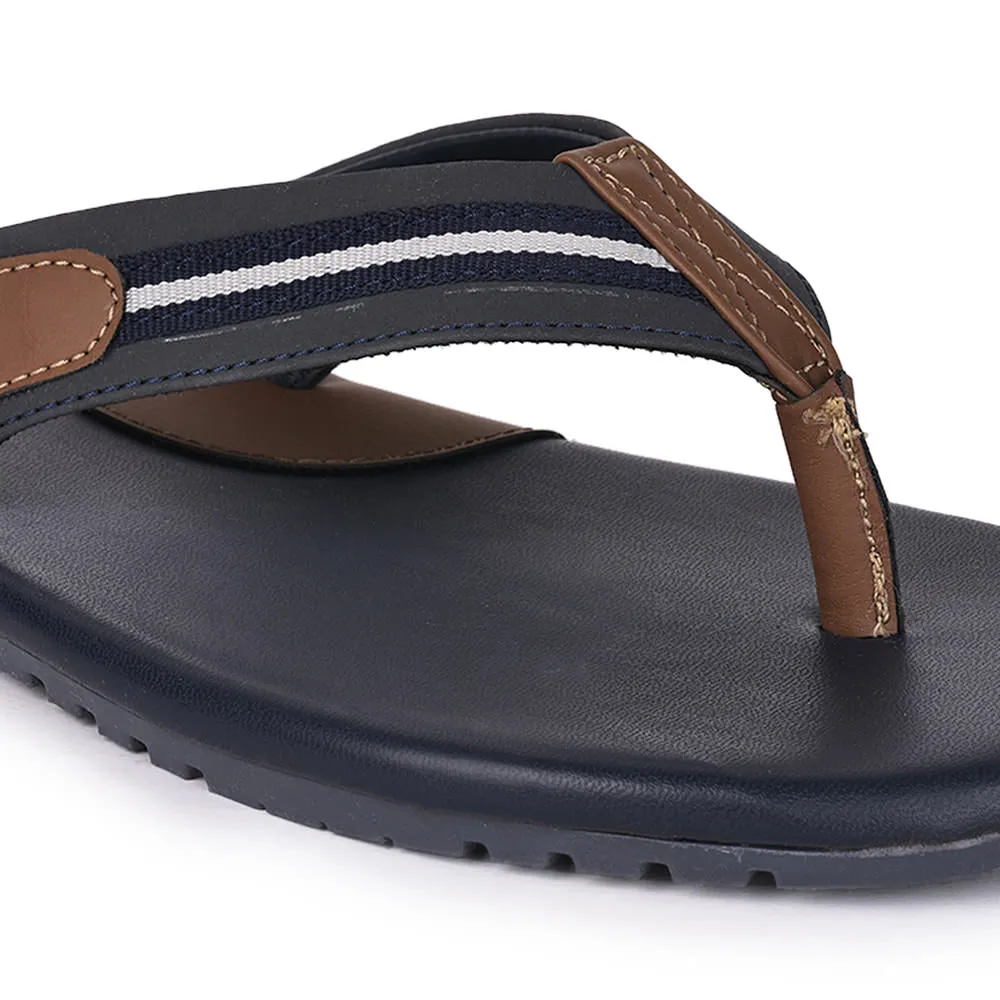 Coolers Casual Navy Blue Flip Flop For Men BRYSON-1E By Liberty