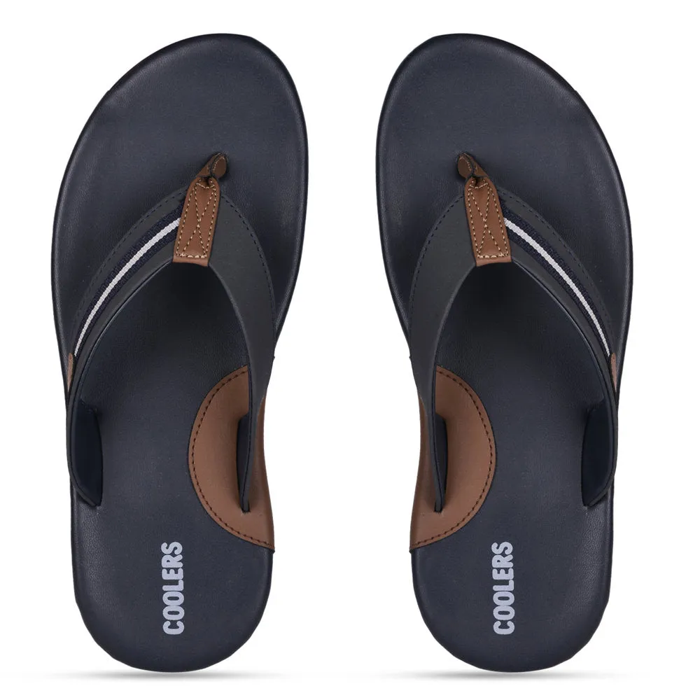 Coolers Casual Navy Blue Flip Flop For Men BRYSON-1E By Liberty