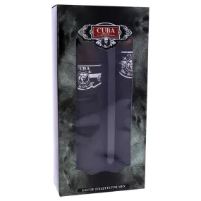 Cuba Black by Cuba for Men - 2 Pc Gift Set