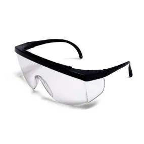 Degil JS200 Black Frame Safety Glasses with Clear Lens