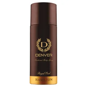 Denver Hamilton Royal Oud Body Spray (For Men) 150 ml