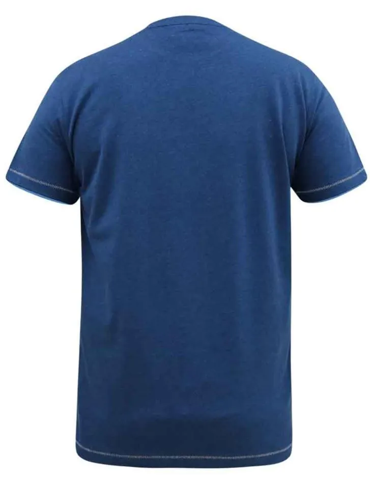 Duke X-Tall V.W. Van Logo Blue Tee Blue