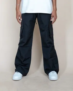 EPTM PARACHUTE CARGO PANTS BLACK