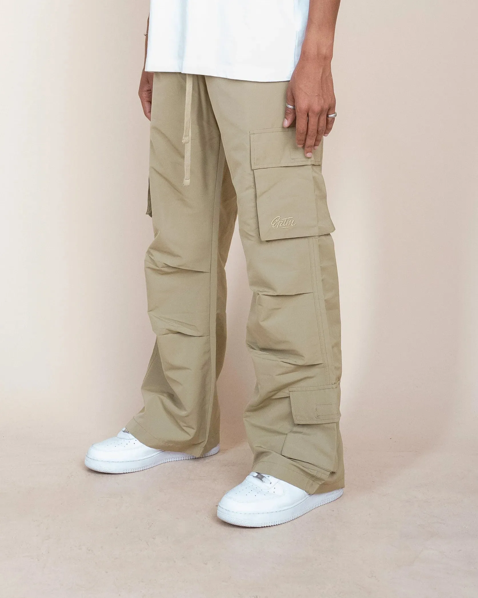 EPTM PARACHUTE CARGO PANTS TAN