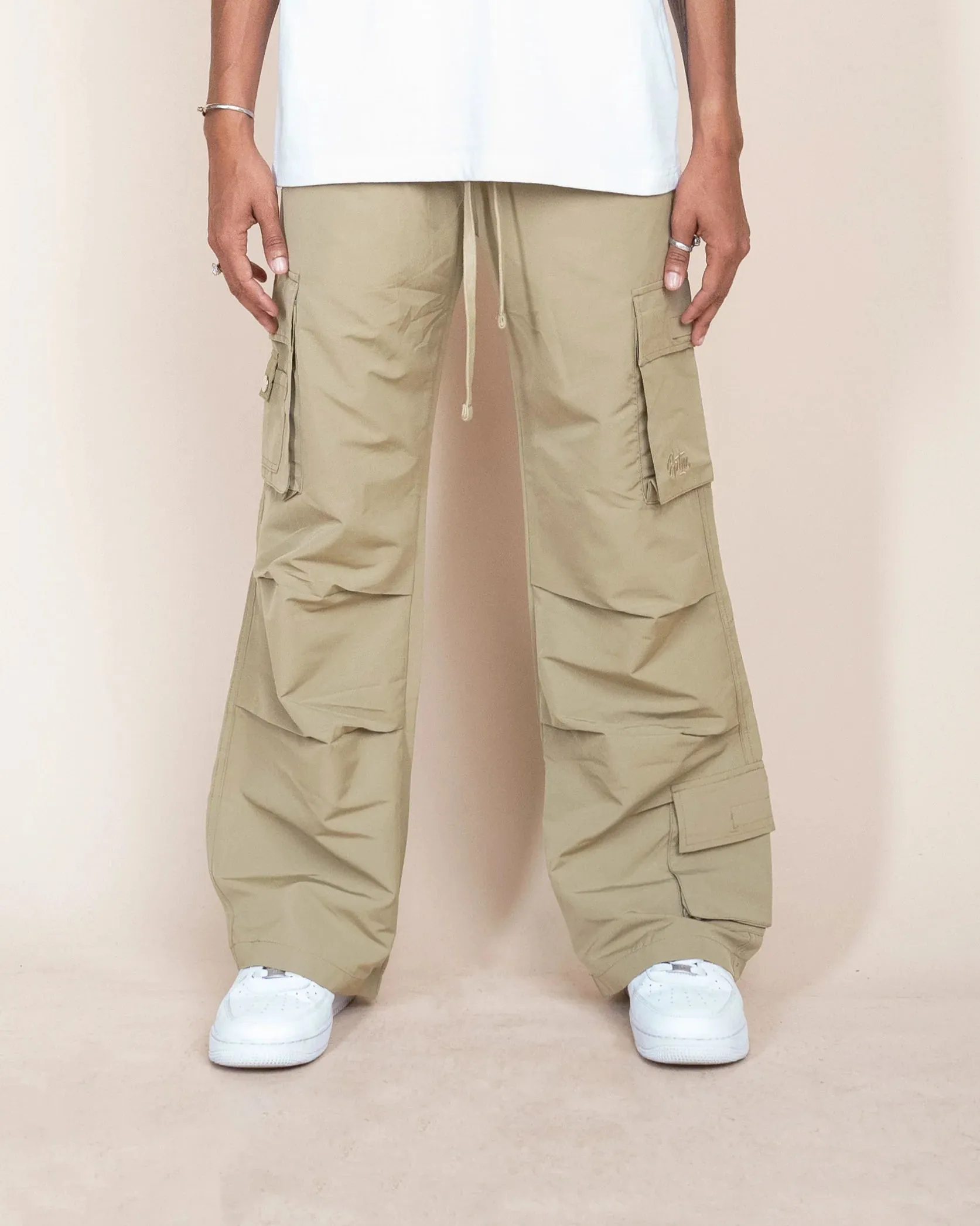 EPTM PARACHUTE CARGO PANTS TAN