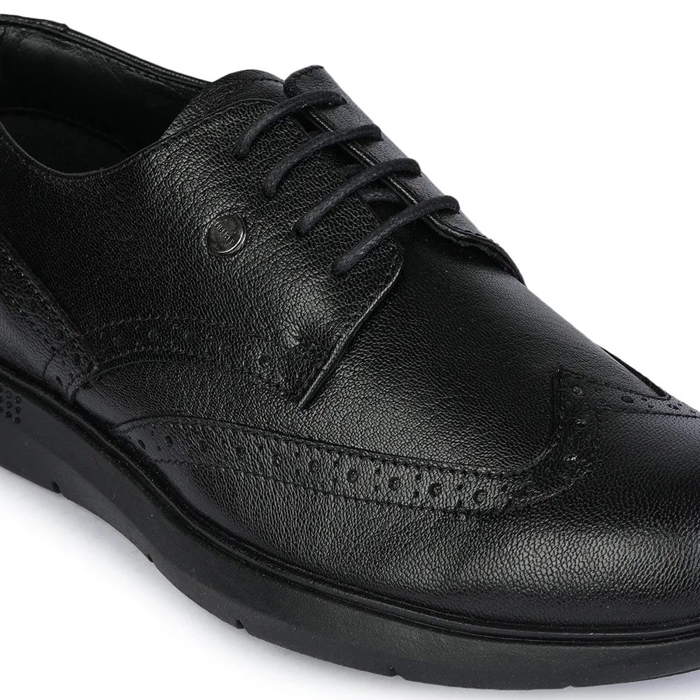 Fortune (Black) Formal  Shoes For Men By Liberty