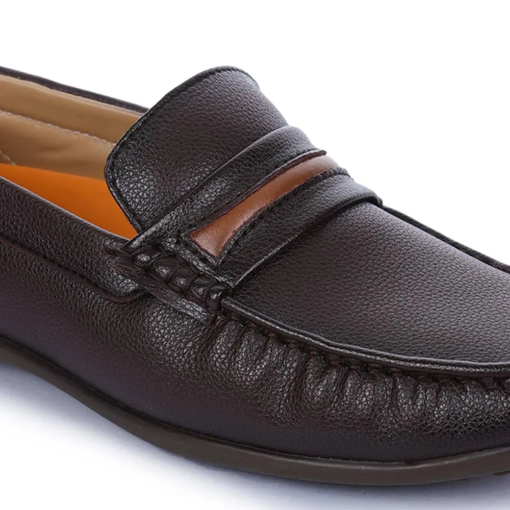 Fortune (Brown) Casual Loafer For Men A5-04 By Liberty