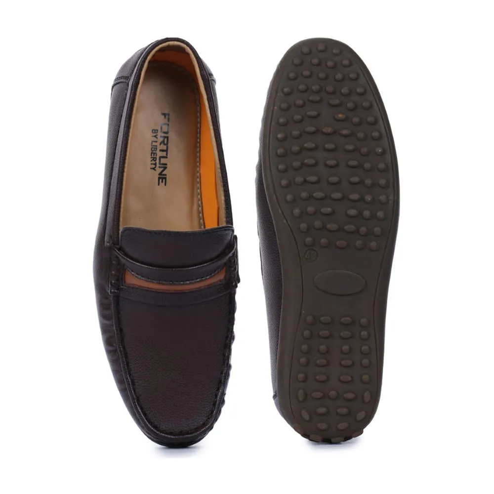 Fortune (Brown) Casual Loafer For Men A5-04 By Liberty