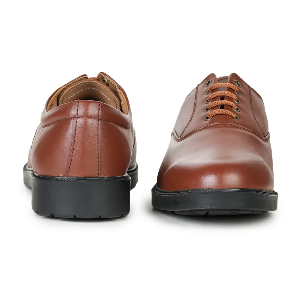 Fortune (Tan) Classic Oxford Shoes For Men By Liberty