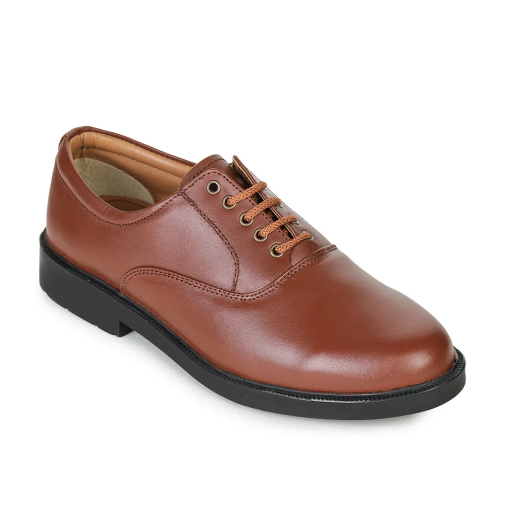 Fortune (Tan) Classic Oxford Shoes For Men By Liberty